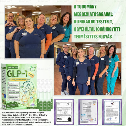 🎄🎄 🎄 Karácsonyi limitált | BuildLeaf® GLP-1 8-in-1 Orális Megoldás ✅ Támogatja az elhízás kezelését, a szív- és érrendszeri egészséget, a cukorbetegséget, az alvási apnoét, a bélrendszer egészségét, miközben feszesíti a bőrt és növeli az energiát.