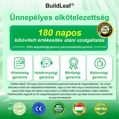 🔥Karácsonyi limitált | BuildLeaf® GLP-1 8-in-1 Orális Megoldás ✅ Támogatja az elhízás kezelését, a szív- és érrendszeri egészséget, a cukorbetegséget, az alvási apnoét, a bélrendszer egészségét, miközben feszesíti a bőrt és növeli az energiát.