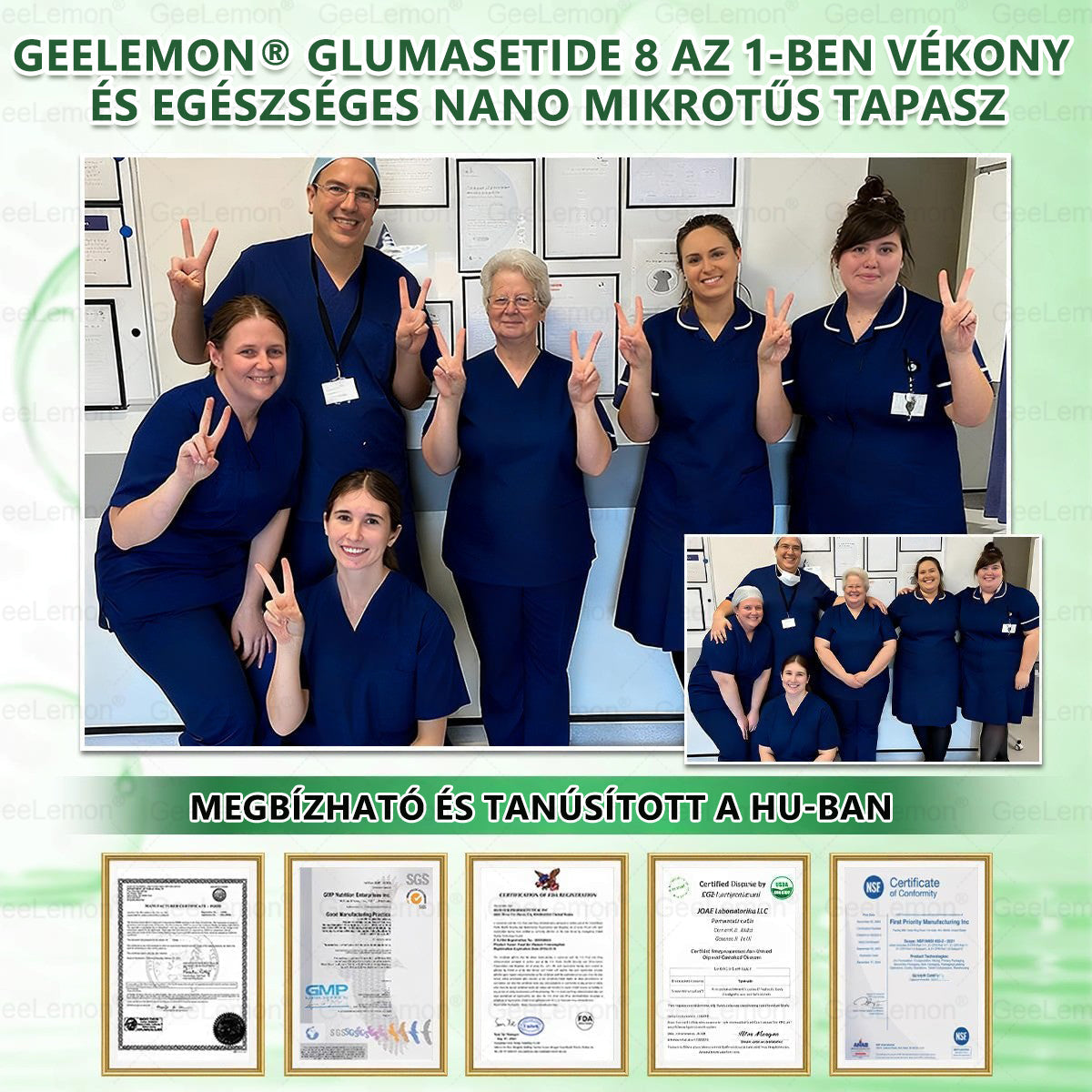 ✅❤️Moringa · Berberine × NAD+ 10-in-1 Advanced Nano GeeLemon® Glumasetide 8az 1-ben Karcsú és EgészségesNano Mikrotűs Tapasz (Napi 1alkalom – látható változásakár 7 nap alatt) ✅ Elhízásra,bőrfeszesítésre,cukorbetegségre, alvásiapnoéra, ízületekre stb HU