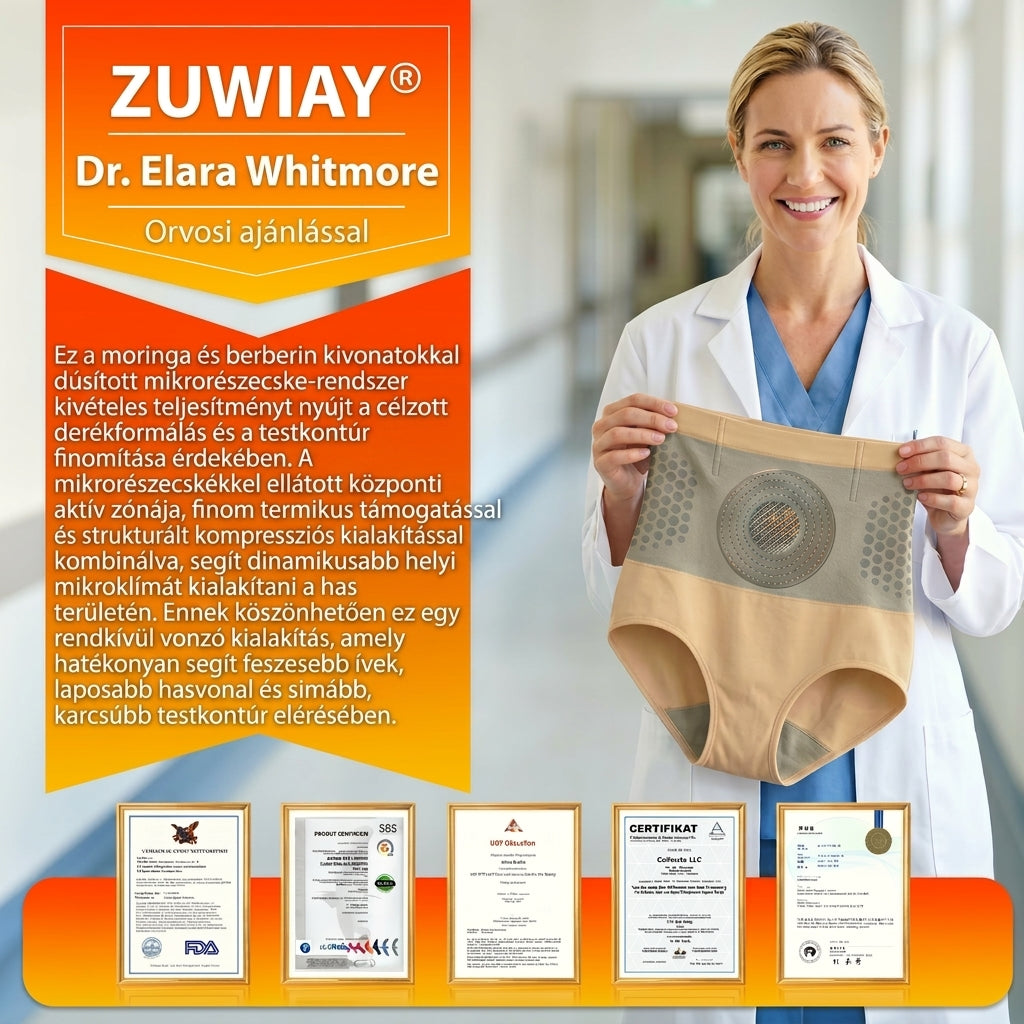 🏃🏼🏃🏼Hivatalos Márkabolt | ZUWIAY® 2026 Moringa & Berberine 4-in-1 Mikrorészecskés Alakformáló és Zsírégető Rövidnadrág