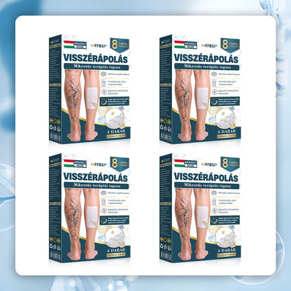 🌧️ FFBSI® Visszérápoló Mikrotűs Gondozó Tapasz ⚡ Azonnali Megkönnyebbülés, Hosszú Távú Eredmények