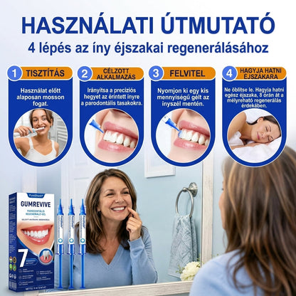 🦷🦷🦷PureShade® 🦷 GumRevive Ínyregeneráló Gél – Az egészségesebb ínyért és magabiztosabb mosolyért 👍